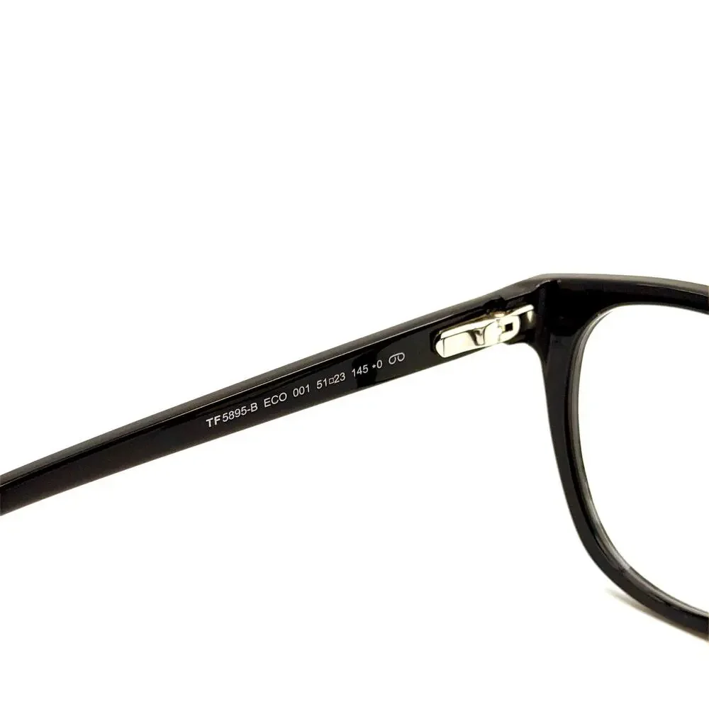 New!!! TOM FORD Clip-On Sunglasses/Eyeglasses TF5895-B 001 Authentic